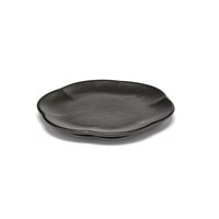 SERAX - Inku - Bordje geribbeld 14cm zwart SERAX - Inku - Bordje geribbeld 14cm zwart