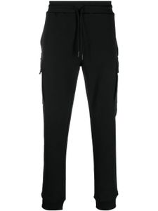 Woolrich pantalon de jogging cargo à logo imprimé - Noir