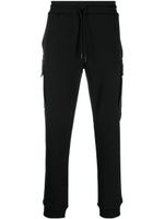 Woolrich pantalon de jogging cargo à logo imprimé - Noir