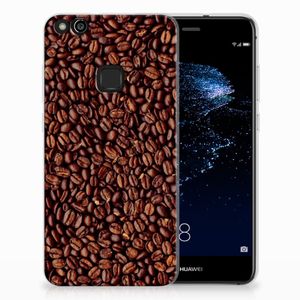 Huawei P10 Lite Siliconen Case Koffiebonen