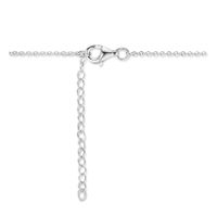 Ketting Hart-Infinity zilver 41-45 cm