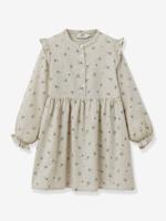 Jurk met Margotine-print voor meisjes CYRILLUS rozen