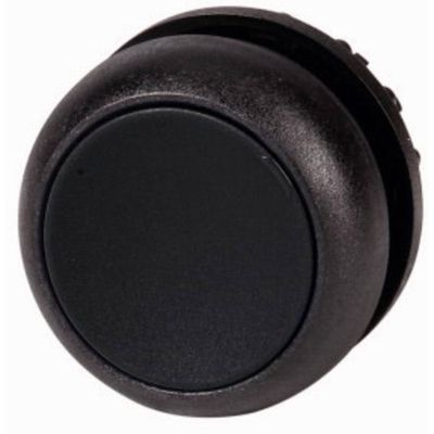 Eaton 216591 M22S-D-S Druktoets Plat, Rond Knop Zwart 1 stuk(s) Piece