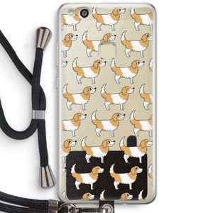 Doggy: Huawei Ascend P10 Lite Transparant Hoesje met koord