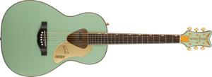 Gretsch Guitars G5021E RANCHER™ PENGUIN™ PARLOR ACOUSTIC/ELECTRIC Akoestische-elektrische gitaar Klassiek 6 snaren Groen