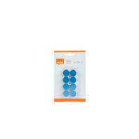Magneet Nobo 20mm blauw 8 stuks