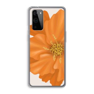 Orange Ellila flower: OnePlus 9 Pro Transparant Hoesje