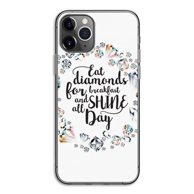 Diamonds: iPhone 11 Pro Transparant Hoesje