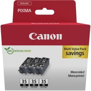 Canon 1509B028 inktcartridge 3 stuk(s) Origineel Zwart