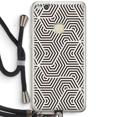 Magic pattern: Huawei Ascend P10 Lite Transparant Hoesje met koord