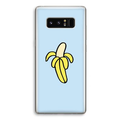 Banana: Samsung Galaxy Note 8 Transparant Hoesje