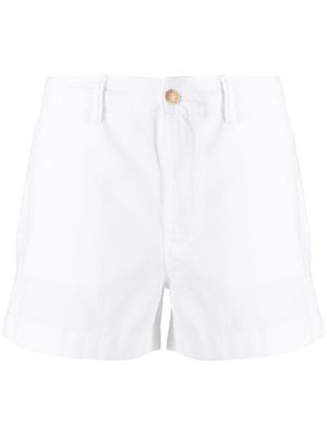 Polo Ralph Lauren short à coupe droite - Blanc Polo Ralph Lauren short à coupe droite - Blanc