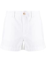 Polo Ralph Lauren short à coupe droite - Blanc