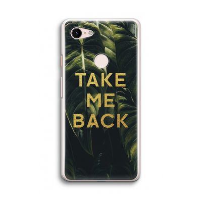 Take me back: Google Pixel 3 Transparant Hoesje