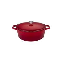 Buccan - Hamersley - Gietijzeren braadpan 29cm - Rood Buccan - Hamersley - Gietijzeren braadpan 29cm - Rood