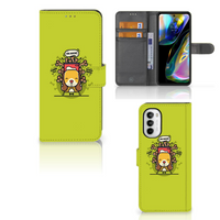 Motorola Moto G52 | Moto G82 Leuk Hoesje Doggy Biscuit