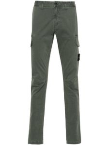 Stone Island pantalon fuselé 30410 à poches cargo - Vert