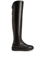 Giuseppe Zanotti bottes Malakhie en cuir - Noir