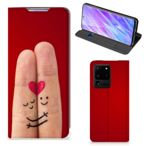 Samsung Galaxy S20 Ultra Hippe Standcase Liefde - Origineel Romantisch Cadeau