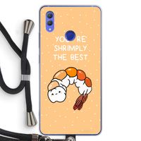 You're Shrimply The Best: Honor Note 10 Transparant Hoesje met koord