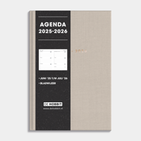 A5 Basic Agenda 2025-2026 Linnen
