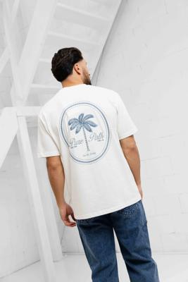 Pure Path Paradise T-Shirt Heren Wit - Maat S - Kleur: Wit | Soccerfanshop