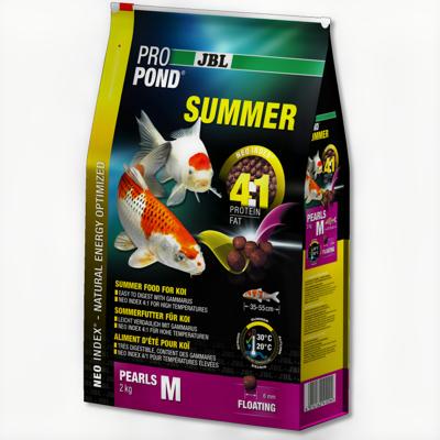 JBL Propond Summer M Koivoer 2 kg - Gezond & Kleurrijk Voer voor Koi 35-55 cm