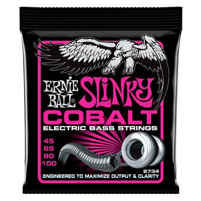 Ernie Ball 2734 Cobalt Super Slinky Bassnaren (45-100)