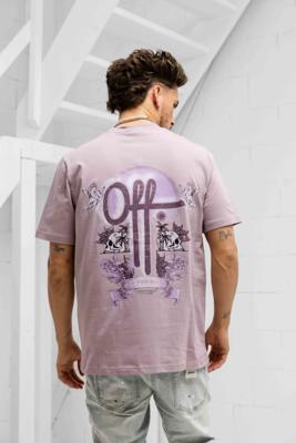 Off The Pitch Higher Purpose T-Shirt Heren Paars - Maat XS - Kleur: Paars | Soccerfanshop