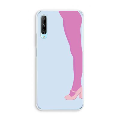 Pink panty: Huawei P Smart Pro Transparant Hoesje