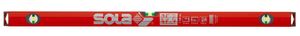 Sola Alu-Waterpas X-profiel BIGX3/150, 150cm 3 libellen 0,50mm/m rood - 01373501 - 01373501