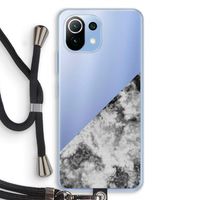 Onweer: Xiaomi Mi 11 Lite Transparant Hoesje met koord