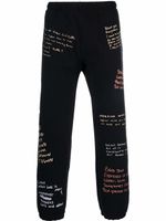 Pleasures pantalon à imprimé graphique - Noir