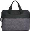 Halfar HF14034 Laptop Bag Elegance - Black/Grey-Sprinkle - 39 x 29 x 2,5 cm