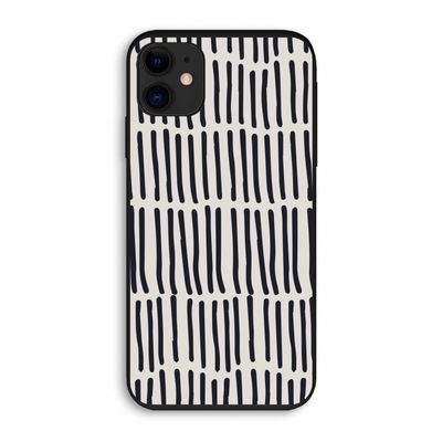 Moroccan stripes: iPhone 11 Biologisch afbreekbaar hoesje