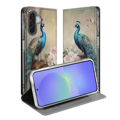Vintage Pauwen Flip Style Cover Samsung Galaxy A17