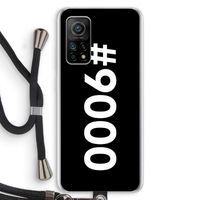 #9000: Xiaomi Mi 10T 5G Transparant Hoesje met koord