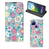 Motorola Moto G9 Power Smart Cover Flower Power