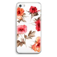 Roosjes: iPhone 5 / 5S / SE Transparant Hoesje
