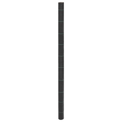 VidaXL Worteldoek 2x25 m polypropeen zwart