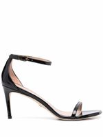 Stuart Weitzman sandales Nudist Curve 75 mm - Noir