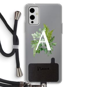 Green Brush: OnePlus 9 Transparant Hoesje met koord