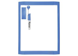 Nobo mini magnetisch whiteboard, met gekleurd frame, ft 28 x 21,6 cm