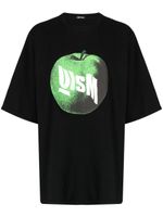 Undercoverism t-shirt en coton à imprimé Apple - Noir