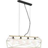 ECO-Light ABRAXAS I-ABRAXAS-S4 ORO Hanglamp E27 240 W Goud, Zwart