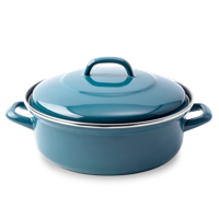 Fortalit braadpan blauw