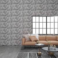 11 st Wandpanelen 3D donkergrijze baksteen EPS