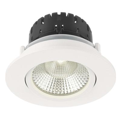 Artdelight Ronde inbouwspotAustin wit - DL 24075 WI