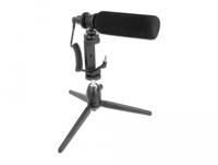 DeLOCK Vlog Shotgun Microphone Set for Smartphones and DSLR Cameras microfoon