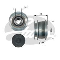 Dynamovrijloop DriveAlign® GATES, u.a. für VW, Seat, Ford, Skoda, Audi, Mitsubishi, Jeep, Dodge